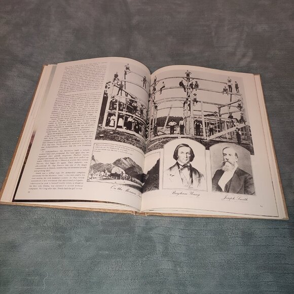 Large Illustrated Book The American West Royal Hassrick 1975 Explorers Cowboys - Picture 11 of 14